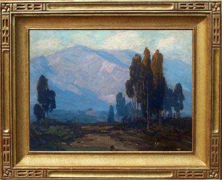 Edgar Payne ~ A California Landscape ~ 12 x 16 inches, oil on board, excellent condition!